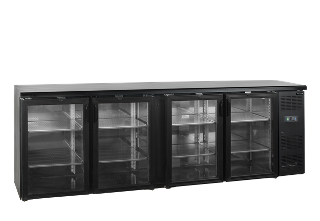 TFW-CBC410G Robust barkyl med glasdörrar