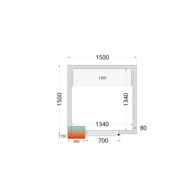 TFW-Shelf Rack System Kit