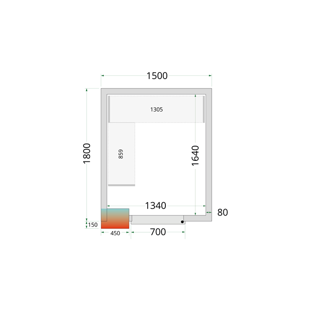 TFW-Shelf Rack System Kit