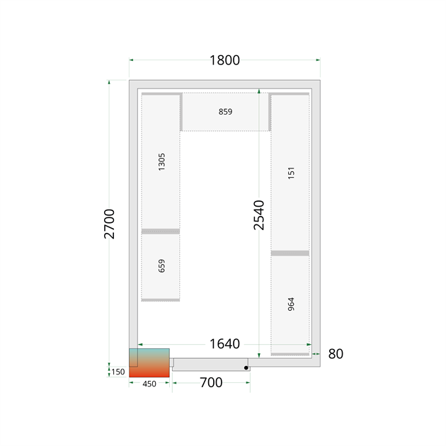 TFW-Shelf Rack System Kit