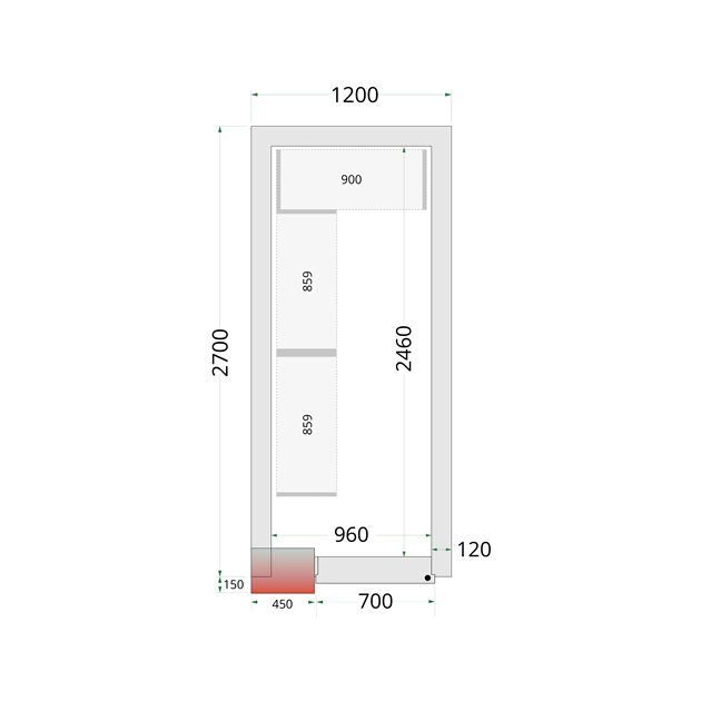TFW-Shelf Rack System Kit